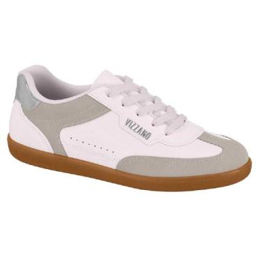Imagem de Tenis vizzano casual ref 1430.119.30844 feminino, 37, Branco, Cinza