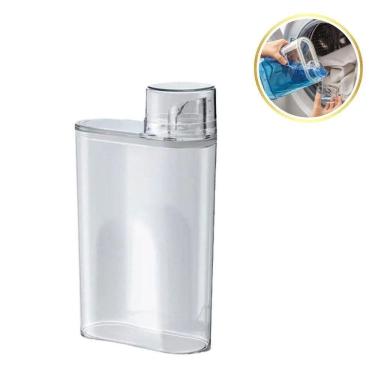 Imagem de Pote Dispenser Com Copo Dosador E Tampa Hermética Com Trava Multiuso1200ml