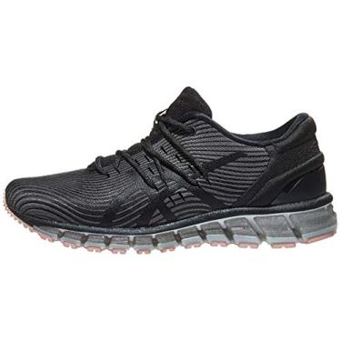Imagem de ASICS 1022A029 Women's Gel-Quantum 360 4 Running Shoe, Carbon/Black - 10.5