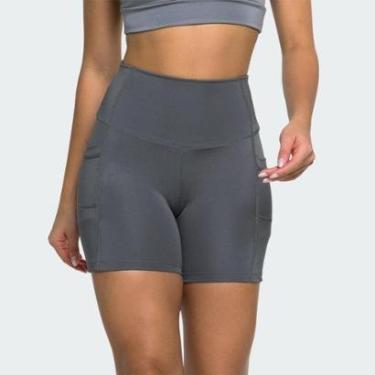 Imagem de Short Fila Pocket Life -  chumbo-Feminino