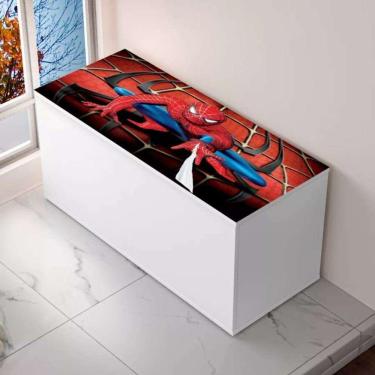 Imagem de Baú Adesivado Infantil Personagens Spider