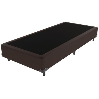 Imagem de Cama Box Solteirão Marrom V-store 96x203x44