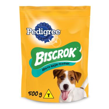 Imagem de Biscoito Pedigree Biscrok Para Cães Adultos Raças Pequenas 500g
