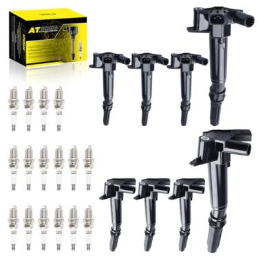 Imagem de Pacote de bobinas de ignição UF677*4+ UF650*4+93501 * 8 compatível com (UF631+UF639 e velas de ignição irídio)