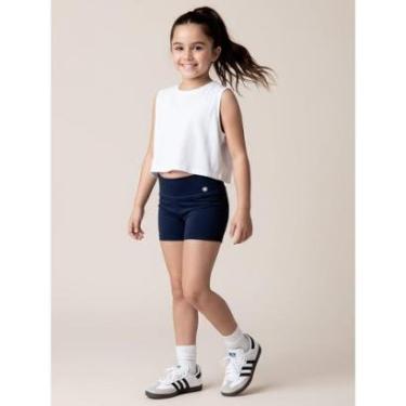 Imagem de Short Infantil Menina Esporte Gisnática Fitness-Feminino