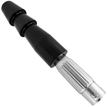 Imagem de Adaptador macho Xlr de 3 pinos, compatível com Vac-U-Lock, alumínio e abs, cabeça de conversão de serra alternativa universal, 5 x 0,7 x 1,7 cm