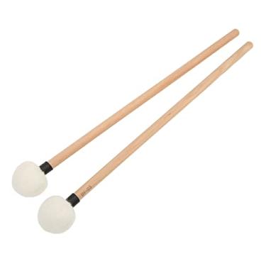 Imagem de SPYMINNPOO Conjunto de Acessórios de Alça de Bordo de Cabeça de Feltro de Tambor para Percussão Uniforme, ótimo para Tímpanos e Tarolas, Leve e Compacto para Portabilidade (Preto)