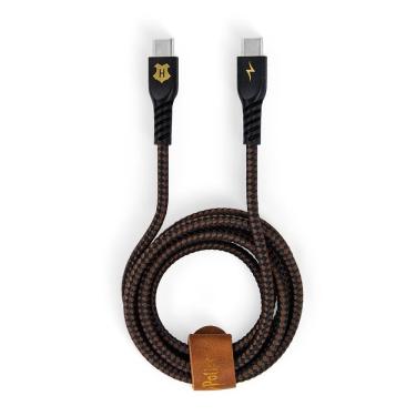 Imagem de Cabo USB-C para USB-C Preto Hogwarts Harry Potter Iwill