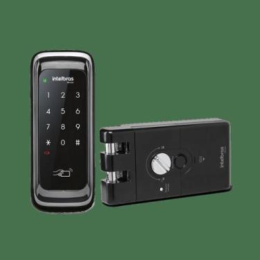 Imagem de Fechadura Digital de Sobrepor Intelbras Fr 210 para Porta de Correr To