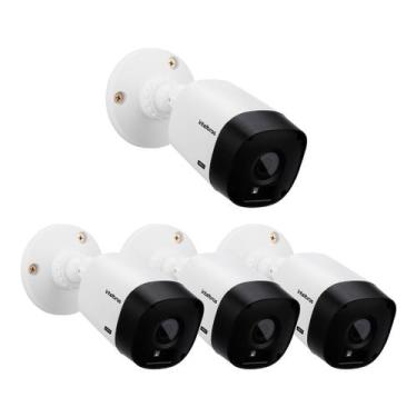 Imagem de Kit 4 Câmeras HDCVI 1 Megapixel HD 20m VHL 1120 B G2 Intelbras
