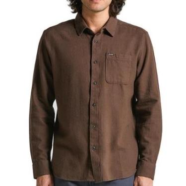 Imagem de Camisa Volcom ML Caden WT25 Masculina-Masculino