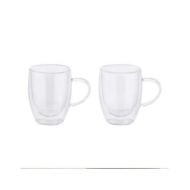 Imagem de Jogo 2 Canecas Maxwell & Williams Blend 350ml: Parede Dupla, Isolamento Perfeito e Design Moderno