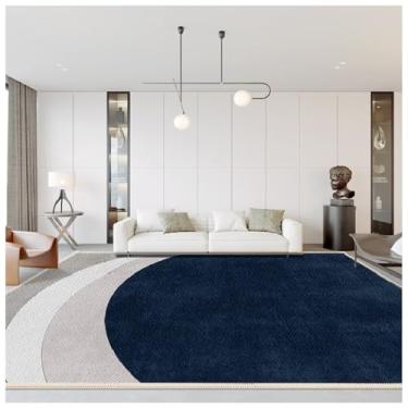 Imagem de SPXMQSS Tapete para sala de estar, tapetes antiderrapantes para sala de estar, resistente ao desgaste, lavável, tapete de mesa de café, para sala de estar, sala de jantar, quarto, escritório, G 100 x