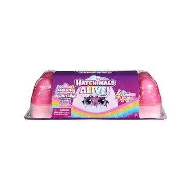 Imagem de Pack Com 5 Ovos Surpresa - Hatchimals Alive Ranbow Splash