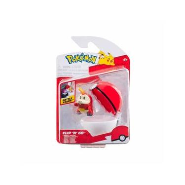 Imagem de Boneco Fuecoco Com Pokébola - Pokémon