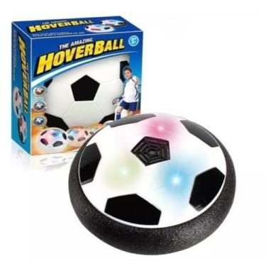 Imagem de Brinquedo Bola Futebol Média Eletric Air Hoverball Flutuante Luz e Mov