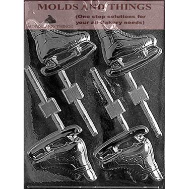 Imagem de Patins Patins de Gelo Molde de Doce de Chocolate com Instruções de Moldagem