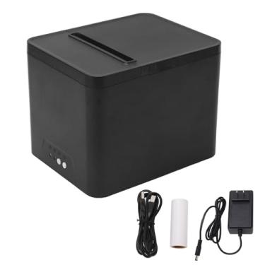 Imagem de Impressora Térmica de Recibos 80mmUSB Com Cabeça de Impressão ROHM Durável e Estável para Etiqueta POS Ticket Supermercado Registrador Interface de Caixa de Dinheiro 100-240V