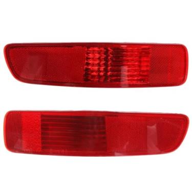 Imagem de ForAuto Parts para Mitsubishi para Outlander Ex 2007-2012 8337A030 8355A004 8352A005 Lâmpada refletora de para-choque traseiro conjuntos de luz traseira do carro (apenas à esquerda)