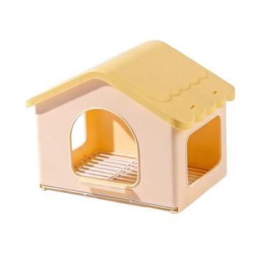 Imagem de Ninho de periquito - Barraca retrátil pequena e confortável com almofada - Casa de cama de periquito | para reprodução de aviário interno no inverno, dormir, esconder, descansar, manter a decoração de