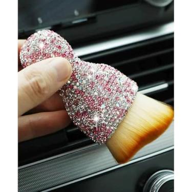 Imagem de Pincel de base em pó, misturador facial espesso e denso, em forma de S, pincel multifuncional para maquiagem cosmética, creme líquido, corretivo de mistura mineral (rosa espumante)