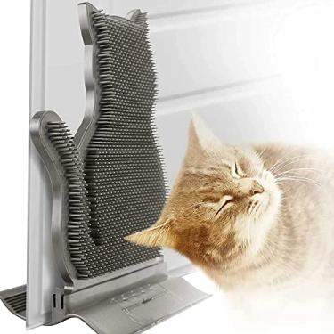 Imagem de Ferramenta de Massagem para Auto-Cuidado Gato Escova Grooming Animais Estimação Desprendimento Pelos e Pente Limpar Soltos Estimular Confortar Gatos Manter o Ocupado Suprimentos