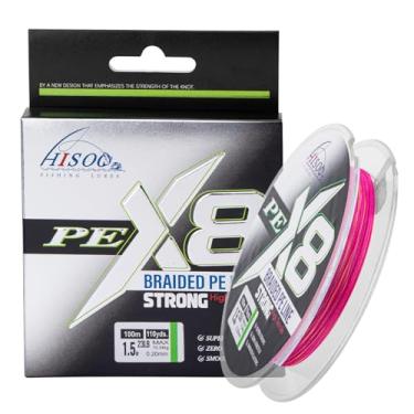 Imagem de Linha de pesca trançada Superpower Premium X8 - Linha PE super forte resistente ao desgaste, sem elasticidade, alta sensibilidade, linha de fundição suave para pesca em água salgada e doce