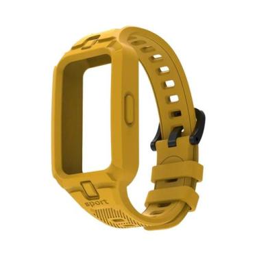 Imagem de Pulseira De Silicone Respirável Para Huawei Band 10 9 8 7 6 Substituiç