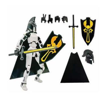 Imagem de manequim 13 figura da sorte multi-articular móvel para decoração de mesa de casa presente infantil/adulto