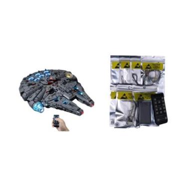 Imagem de Kit De Luz LED LEGO Star Wars Millennium Falcon 75192 05132 81085 Comp