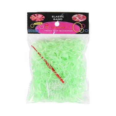 Imagem de Kit De Fazer Pulseiras DIY Para Crianças Com 600 Peças, Elásticos De T