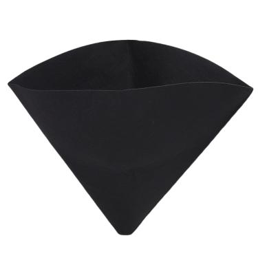 Imagem de Mingzhe Conjunto de 3 Forros de Cesta Suspensa Em Formato Cone Respirável Preto para Varanda Jardim e Pátio (14 polegadas)