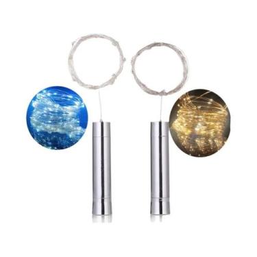 Imagem de Conjunto De Luzes LED Coloridas Para Rolhas De Garrafa De Vinho Para D