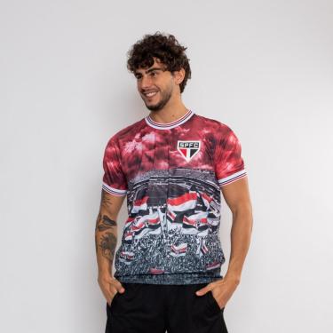 Imagem de Camiseta Quebrada Sublimado São Paulo-Masculino