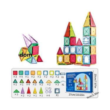 Imagem de Blocos De Construção Magnéticos Para Crianças De 3 a 8 Anos, Meninos, 