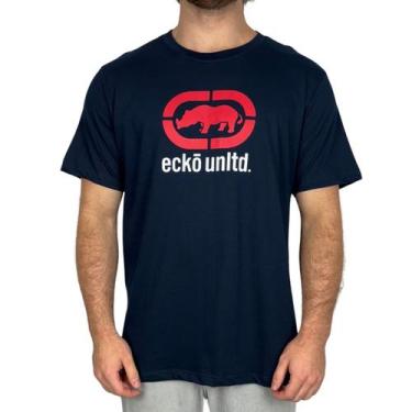 Imagem de Camiseta Ecko Ek1 Marinho, P, Marinho navy hipnose