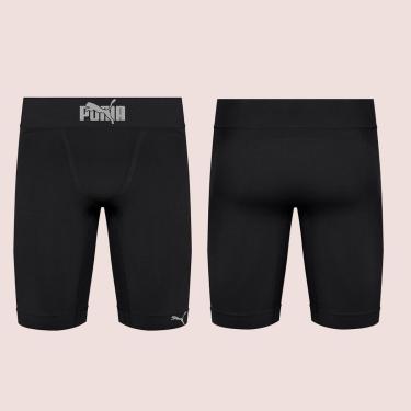 Imagem de Bermuda Térmica De Compressão Sem Costura Puma Para Corrida Treino Academia-Masculino
