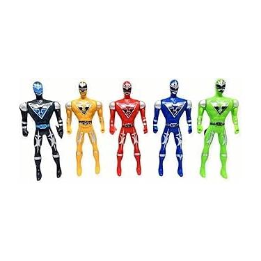 Imagem de Kit 5 Bonecos Super Heróis Action Figures, Cores Sortidas, Plástico, 4x4x9 cm, Articulados, Colecionáveis, para Crianças Acima de 3 Anos