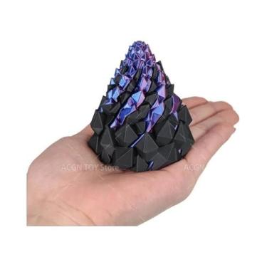 Imagem de Brinquedo Antiestresse Cone Espiral Impresso Em 3D 46 Estilos Decoraçã