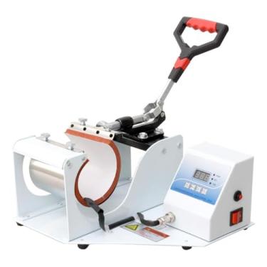 Imagem de PRENSA TÉRMICA BRANCA PARA SUBLIMAÇÃO EM CANECAS SQUEEZES COPOS - BIVOLT (110V/220V)