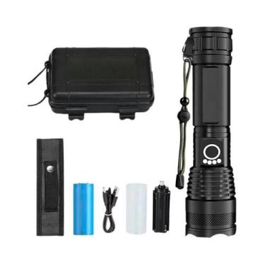 Imagem de Lanterna Recarregável De Alta Potência À Prova d'Água Em Liga De Alumí