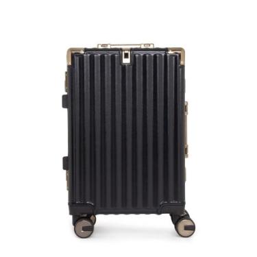 Imagem de Mala viagem 38 litros fechamento tsa rodas giratorias - RAMOWA, Preto