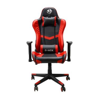 Imagem de CADEIRA GAMER G-HOX WYV PRETO/VERMELHO - CH-7001