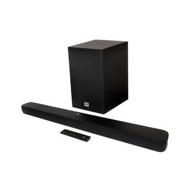Imagem de Soundbar JBL com 2.1 Canais Bluetooth Subwoofer Wireless e 110W de Potência