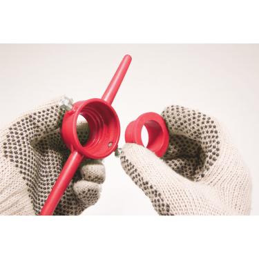 Imagem de Jogo tarraxa p/ cano de pvc 1/2" a 1" corpo plástico Nove54