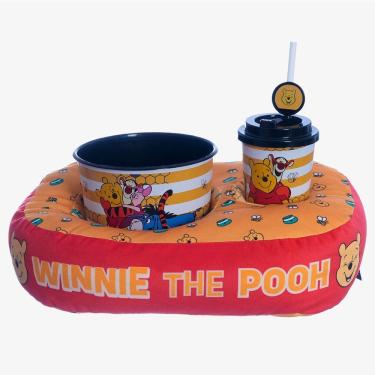 Imagem de Kit Pipoca Infantil Ursinho Pooh Disney