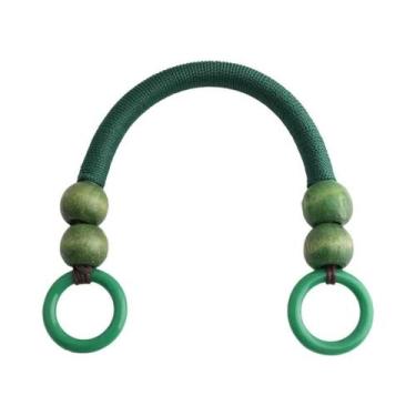 Imagem de Alças De Bolsa Com Cabo De Madeira Em 10 Cores, 2 Peças, Alças De Bols