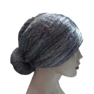 Imagem de Peruca Grisalha para Festas de Vovó - Extra Festas