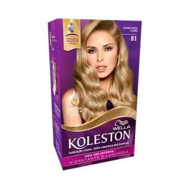 Imagem de Coloração Loiro Cinza Claro 81 Koleston
