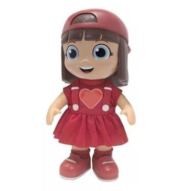 Imagem de Boneca Gi Luccas Neto Aventureira Vermelha Original Rosita, Vermelho, 